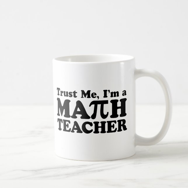 Math Teacher Kaffemugg (Höger)