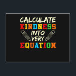 Math Teacher Kindness Mathematics Math Student Inbjudan Vykort<br><div class="desc">Den här bildtanken är för matematik älskare. Den här roliga grafiken/offertkläderna gör alla matematiklärare lycklig.</div>