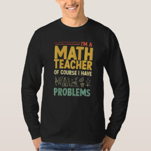Math Teacher Manar Women Statistics Algebra Mathem T Shirt
