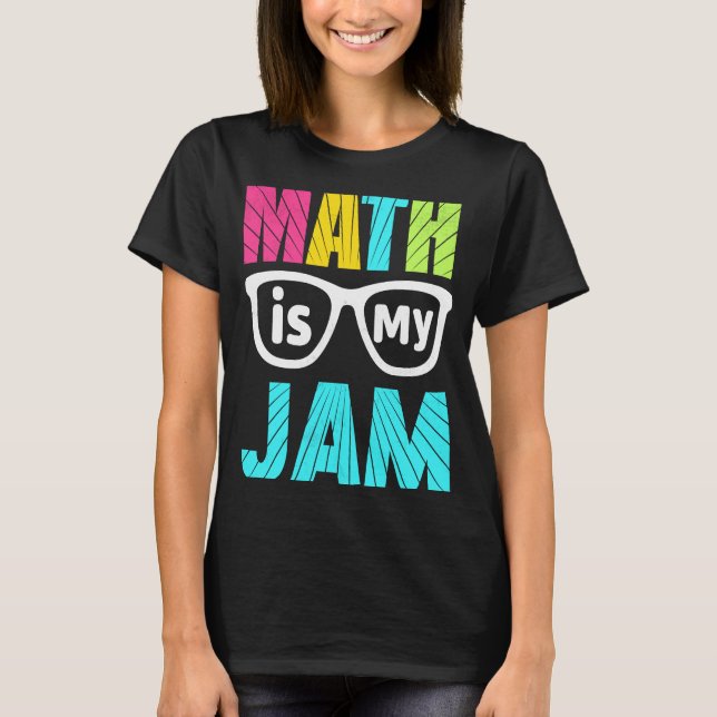 Math Teacher Math är Min Sylt 1 T Shirt (Framsida)