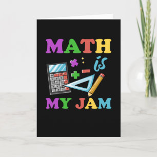 Math Teacher, Math är min Sylt, underlig matematik Kort