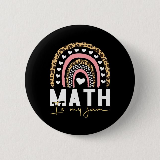 Math Teacher - Math är My Sylt Back to school Knapp (Framsida)