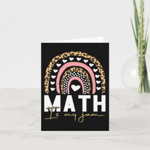 Math Teacher - Math är My Sylt Back to school Kort