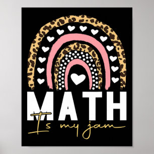 Math Teacher - Math är My Sylt Back to school Poster
