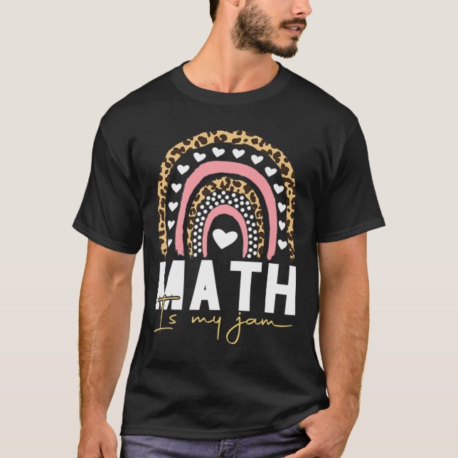 Math Teacher - Math är My Sylt Back to school T Shirt (Framsida)