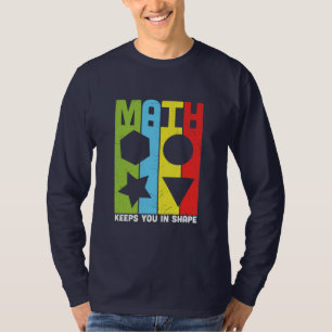 Math Teacher Math Behållor dig i form T Shirt