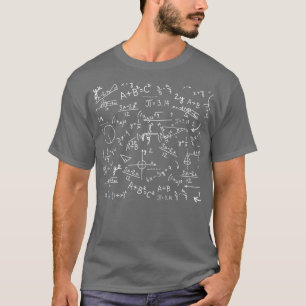 Math Teacher Math Formulas Algebra T Shirt