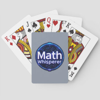 Math Teacher Math Whisperer Casinokort