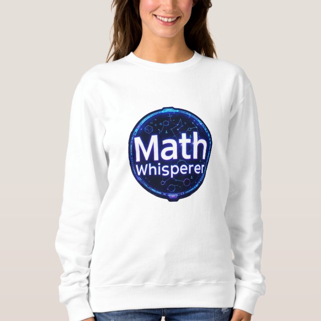 Math Teacher Math Whisperer T Shirt (Framsida)