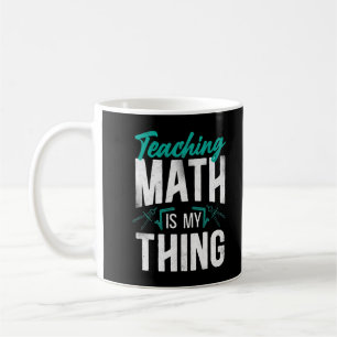 Math Teacher Nerd Student Lärande matematik är mit Kaffemugg