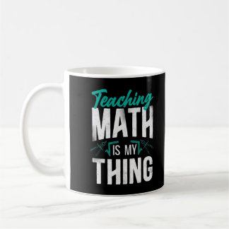 Math Teacher Nerd Student Lärande matematik är mit Kaffemugg