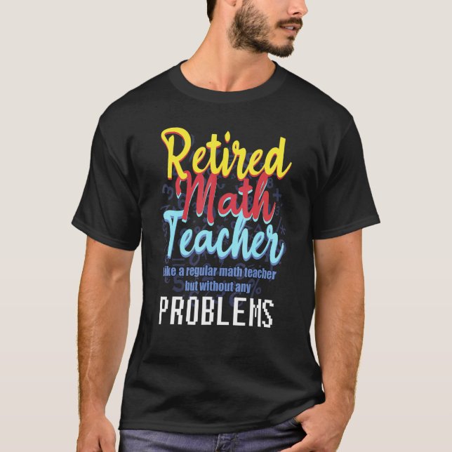 Math Teacher Pension citat för passionerad präst T Shirt (Framsida)