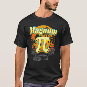 Math Teacher Pi Day 14 Magnum Math Nerd T Shirt