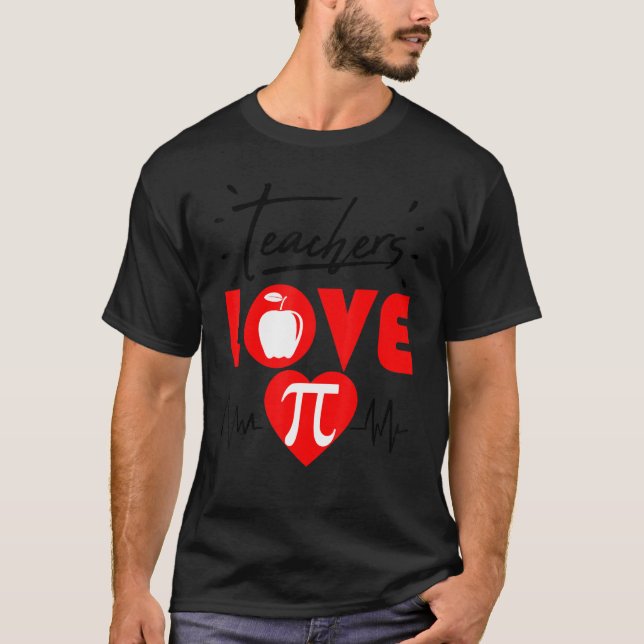 Math Teacher Pi Day Science Funny Tack Gag 2 T Shirt (Framsida)