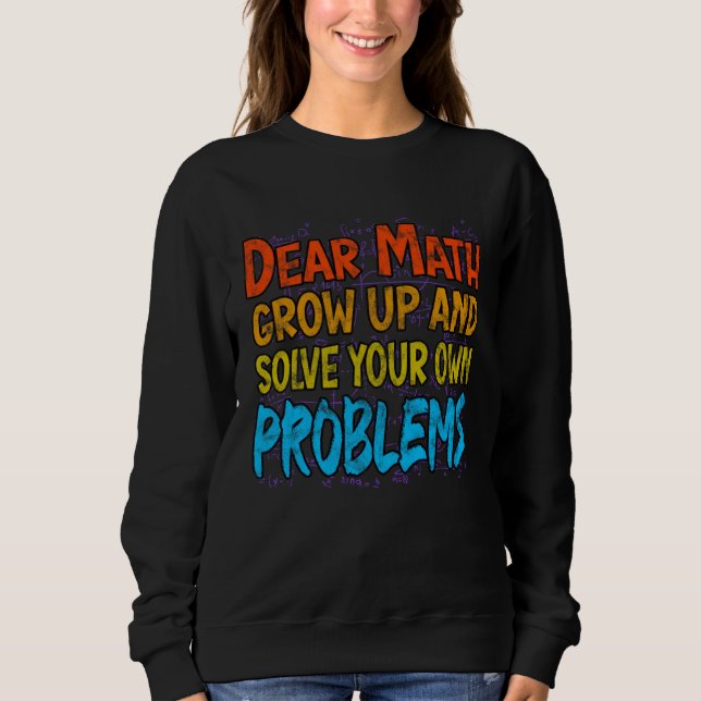 Math Teacher Pi Men Women Mathematics Equation T Shirt (Framsida)