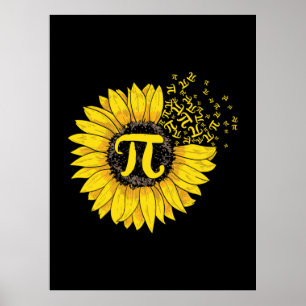 Math Teacher Pi Number Solros Poster
