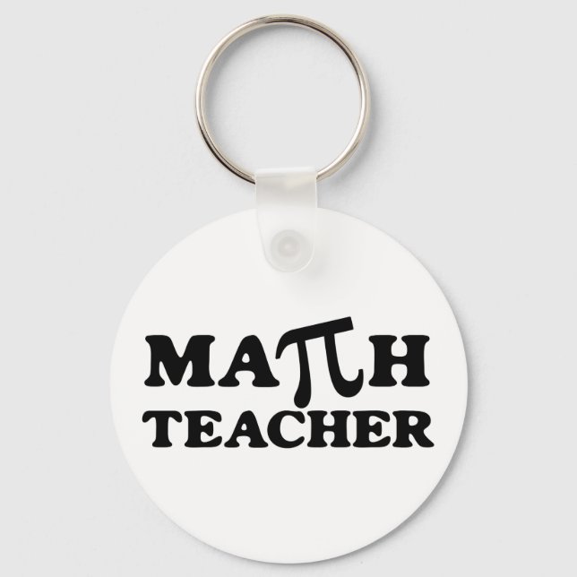 Math Teacher PI Nyckelring (Framsida)