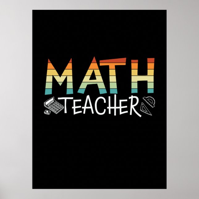 Math Teacher Poster (Framsidan)