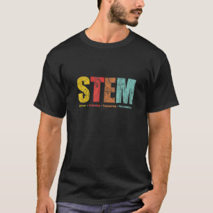 Math Teacher STEM Science Technology Engineering M T Shirt