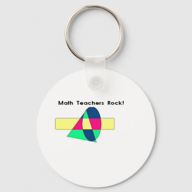 Math Teacher Sten! Nyckelring (Framsida)