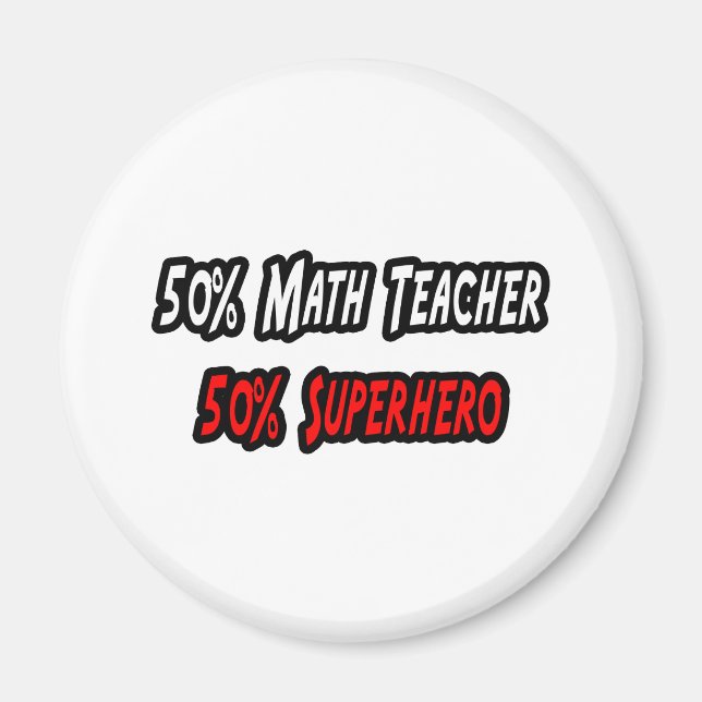 Math Teacher/Superassistance Magnet (Framsidan)