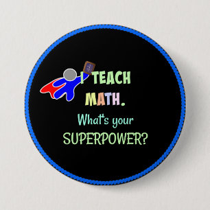 Math Teacher, superhjälte Knapp