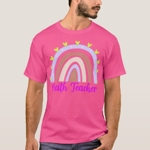 Math Teacher T Shirt