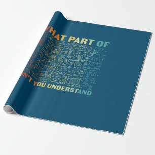 Math Teacher vilken del av matematik Presentpapper
