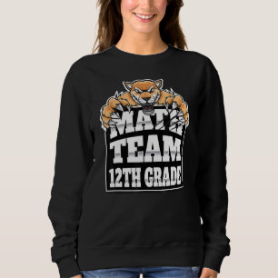 Math Team Teacher 12:e Klass Studenter Jaguars Pan T Shirt