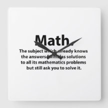Math Typography Funny Math
