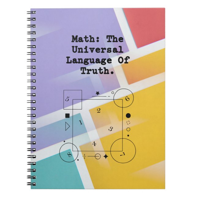 Math Universal Language | Truth & Logic Educator Anteckningsbok (Framsidan)