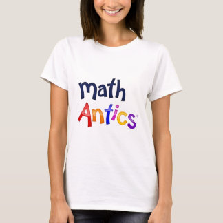 Math utför upptåg färgrika logotypT-tröja Tee Shirt