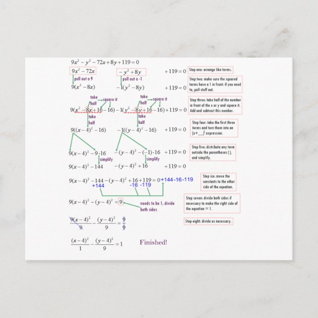 Math Vykort (Framsida)