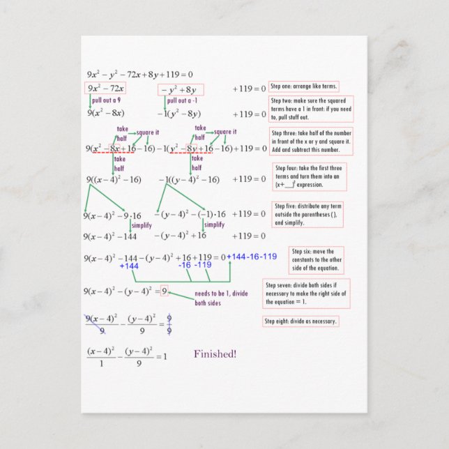 Math Vykort (Framsida)