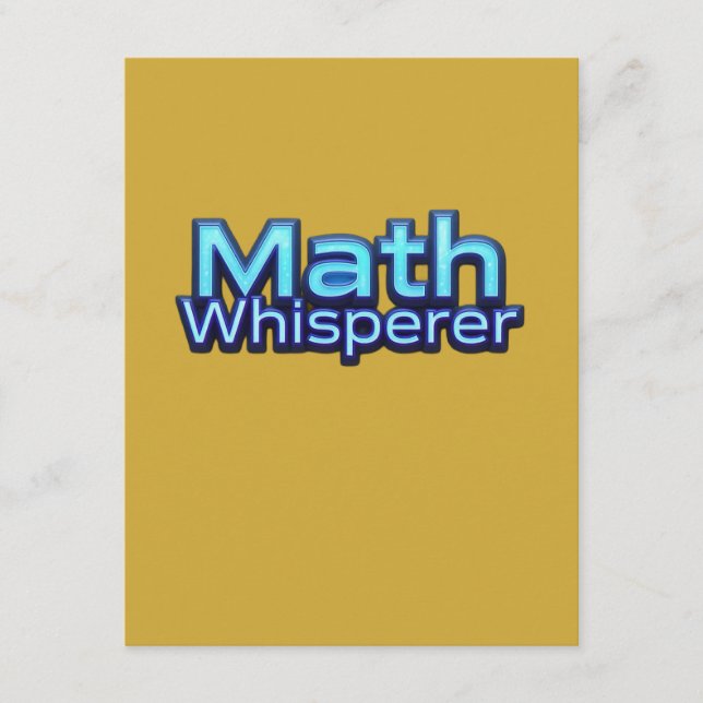 Math Whispere Tilläggskort (Framsida)