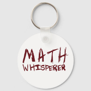 Math Whisperer Keychain Nyckelring