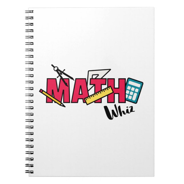 Math Whiz Anteckningsbok (Framsidan)