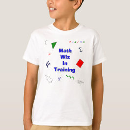Math Wiz i träning T-shirt