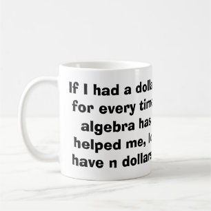 MathAlgebramugg Kaffemugg