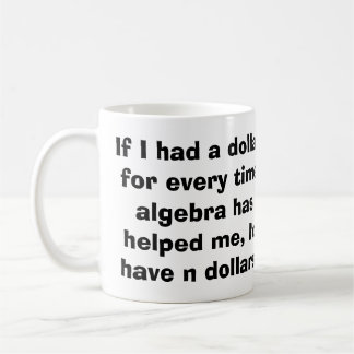 MathAlgebramugg Kaffemugg
