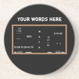 Mathblackboard Underlägg Sandsten