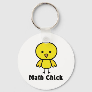 Mathchick Nyckelring