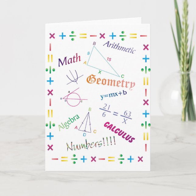 Mathdesign Kort (Framsida)