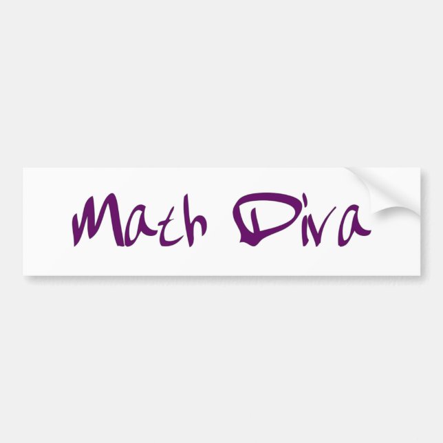 MathDiva Bildekal (Framsidan)