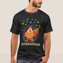 Mathemachicken Teacher Math Älskare Funny Chicken