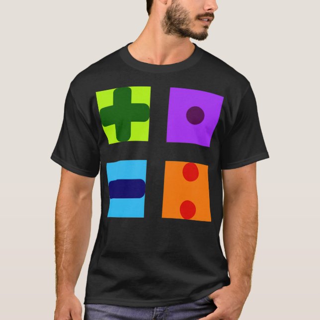 mathematic symbols mathematics maths teacher best  t shirt (Framsida)