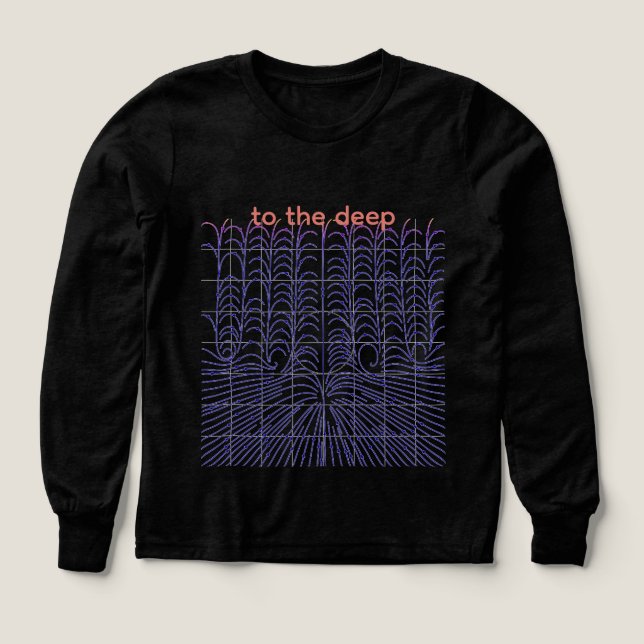 Mathematical Abyss Shirt - Riemann Zeta Function T (Design framsida)