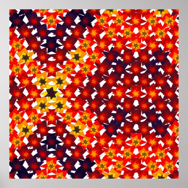 Mathematical Floral Pattern  Poster (Framsidan)