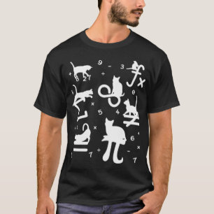 Mathematician Math Funny Cat Lover Gift-barn T Shirt