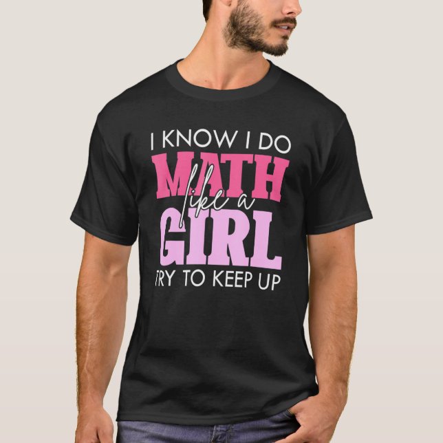 Mathematician Women Girls Math Nerd Calculus Math T Shirt (Framsida)